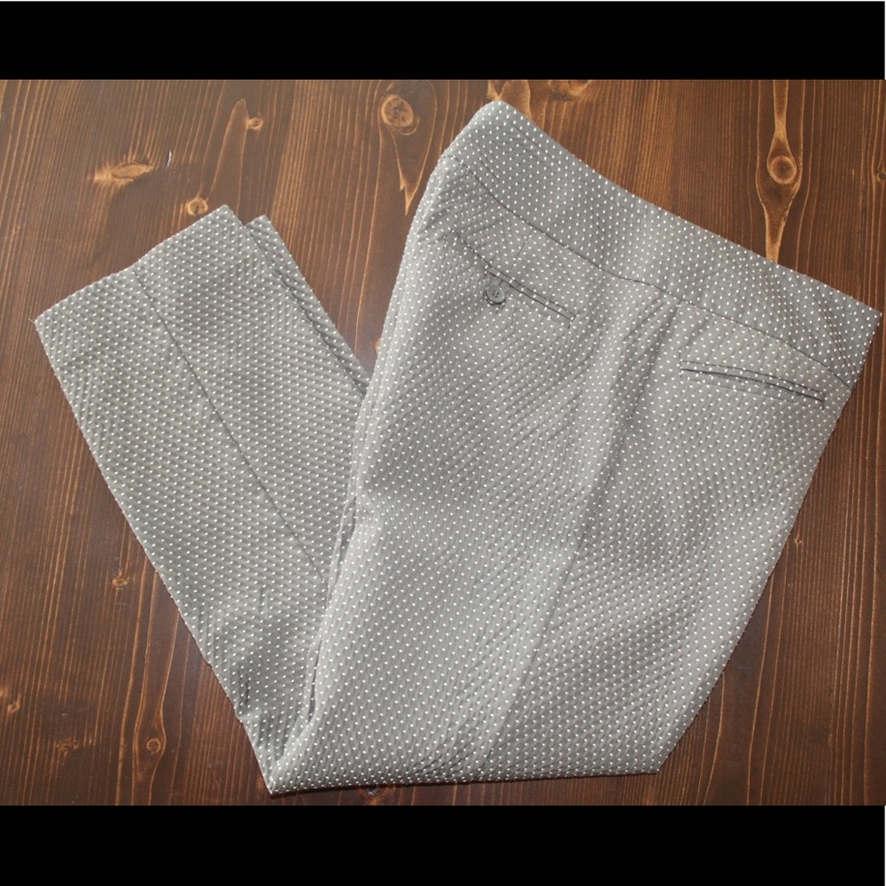 cropped polka dot pants limited